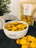 Pumpkin Apple with Beef and Rosemary Dog Treats (GF)