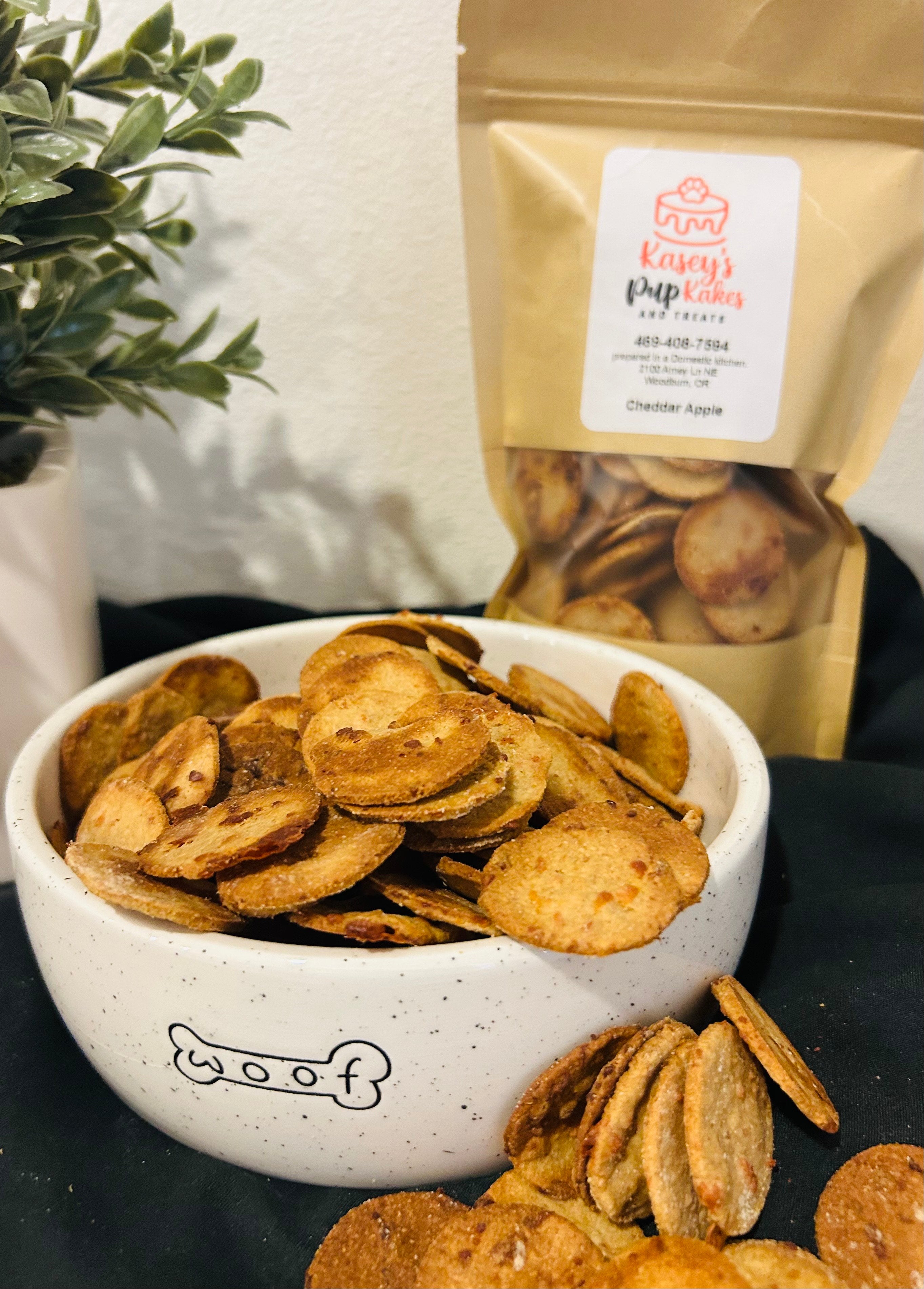 Cheddar Apple Dog Treats (GF)